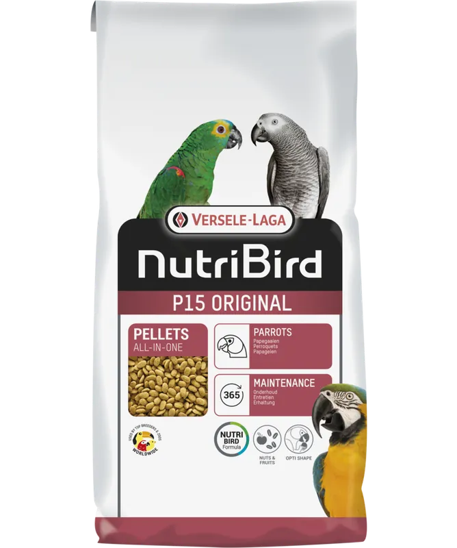 Horká Nabídka Krmivo VERSELE-LAGA NutriBird P15 Original pro velké papoušky 3 kg