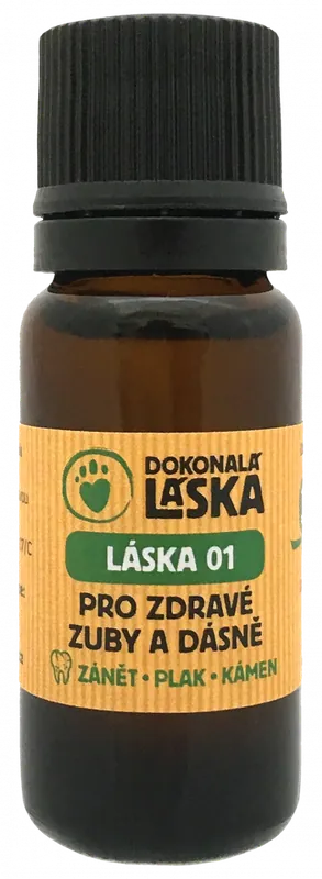 Láska 01 - Pro zdravé zuby a dásně - 10 ml Akční Cena