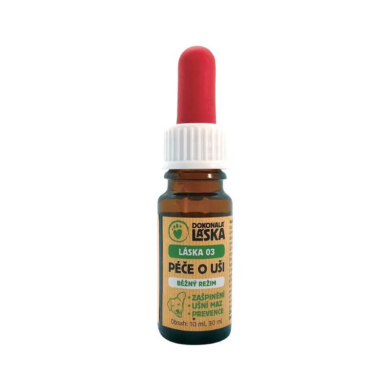 Láska 03 - Péče o uši v běžném režimu 30 ml Omezená Nabídka
