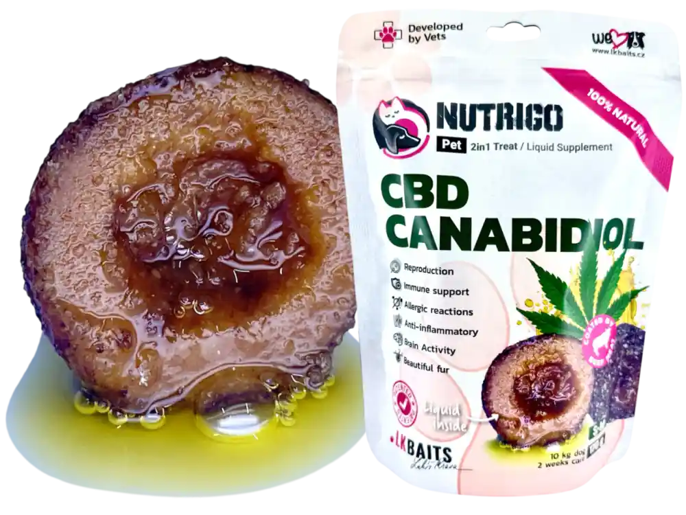LK Baits Pet Nutrigo Dog Supplement CBD CANABIDIOL,S-M , 170g Must-Have