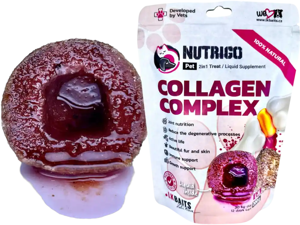 Aktuální LK Baits Pet Nutrigo Dog Supplement Collagen Complex,L-XL,200g
