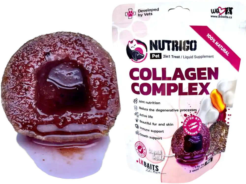 LK Baits Pet Nutrigo Dog Supplement Collagen Complex,Mini,75g Akční Nabídka