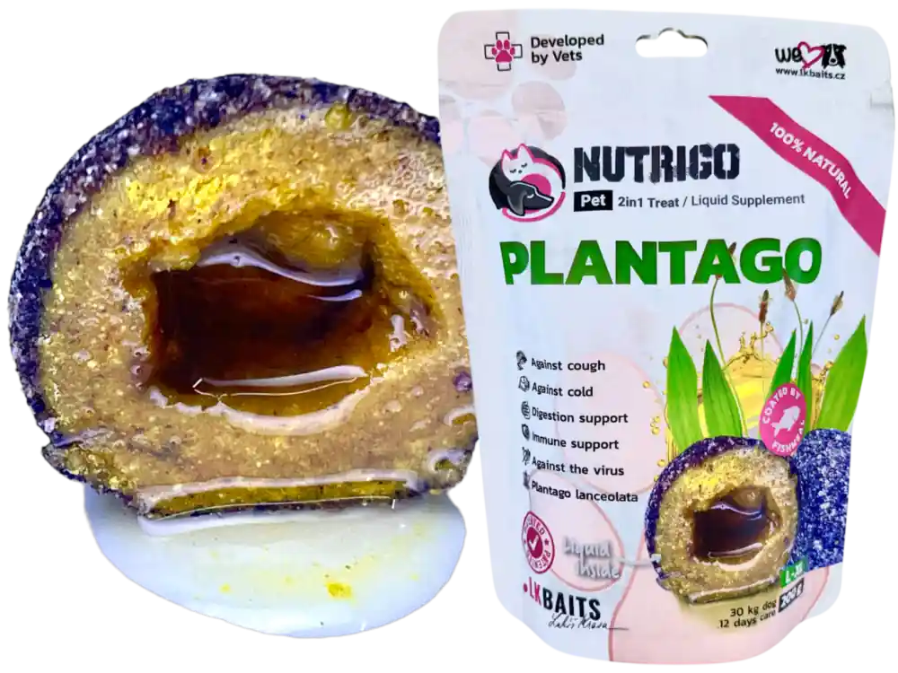Oblíbený LK Baits Pet Nutrigo Dog Supplement Plantago Sirup,S-M,170g