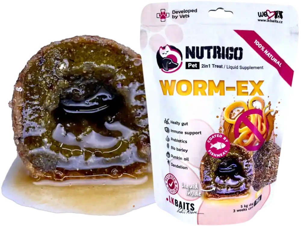 Bezpečná Platba LK Baits Pet Nutrigo Dog Supplement Worm Ex,Mini,75g