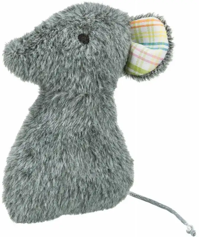 MOUSE, plyšová myš, hračka pro kočky s valerianem, 12 cm Pouze Dnes