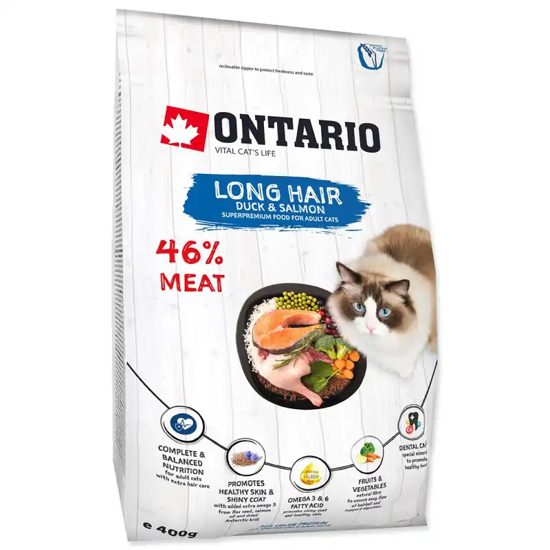 Oblíbený ONTARIO Cat Longhair 2kg