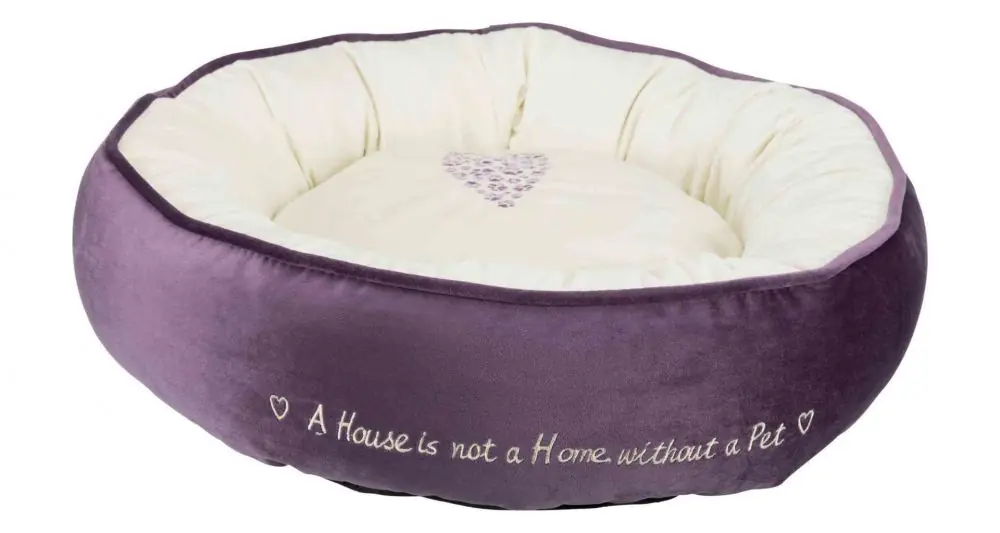 Ihned K Objednání Pelech kulatý PET´S HOME 50 cm fialovo/krémový
