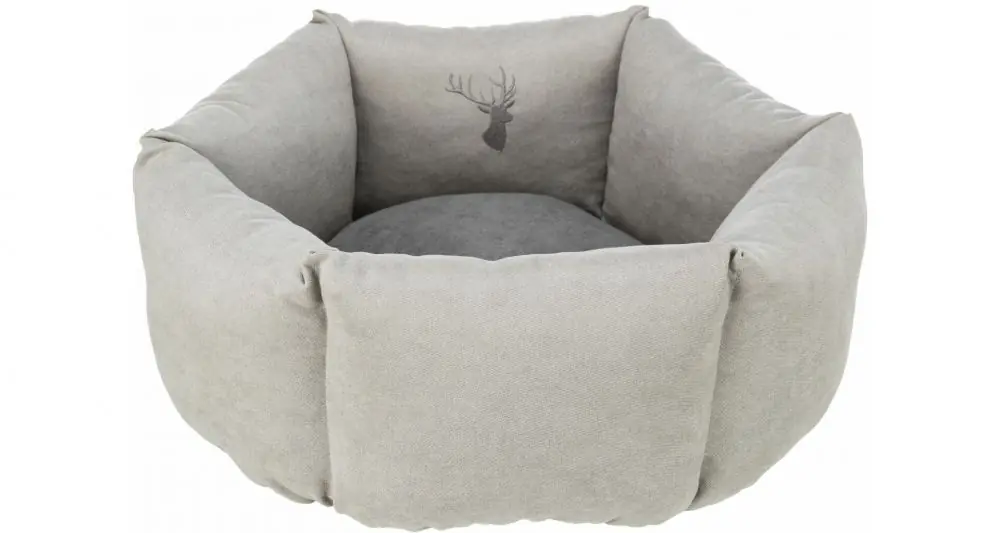 Nejprodávanější Pelech LENI kulatý s vysokým okrajem, ø 55 cm, písková/šedá
