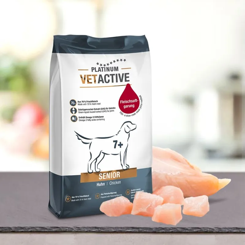 Sleva Platinum VETACTIVE Senior 10 kg