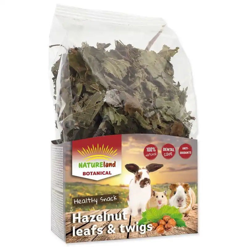 Super Cena Pochoutka NATURE LAND Botanical větvičky z lísky (50g)