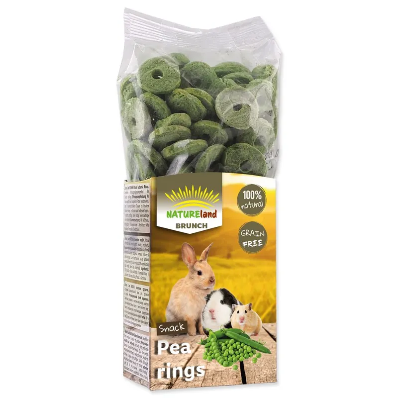 Pouze Dnes Pochoutka NATURE LAND Brunch hráškové kroužky (100g)
