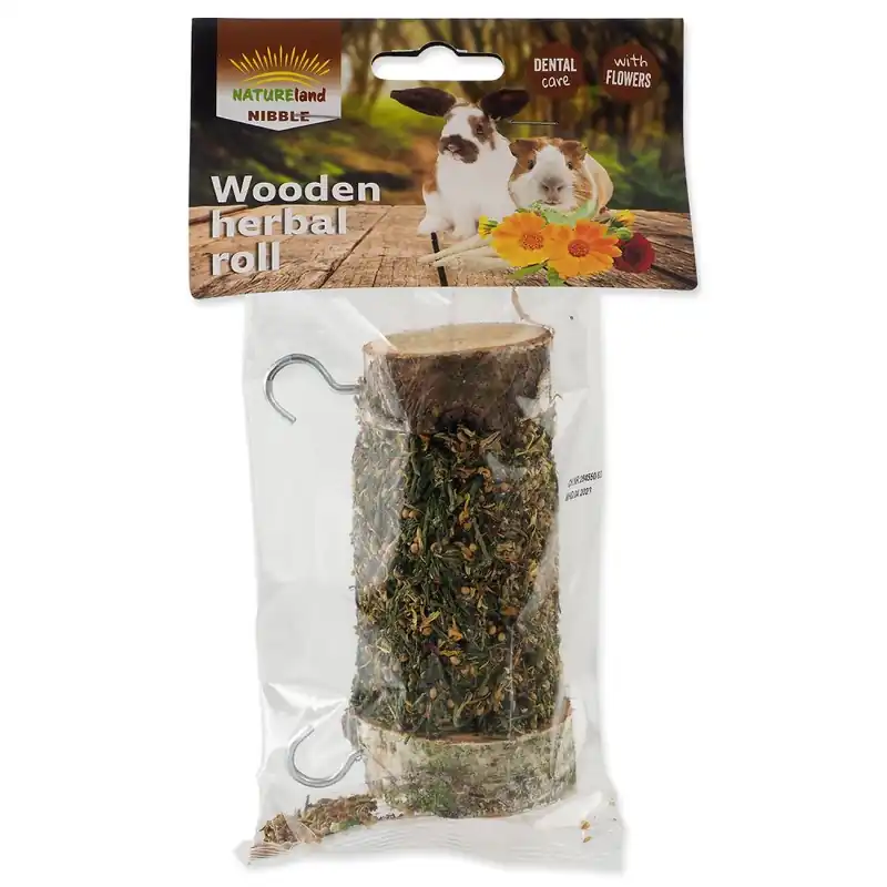 Pochoutka NATURE LAND Nibble válec s bylinkami (120g) Odeslání Ihned