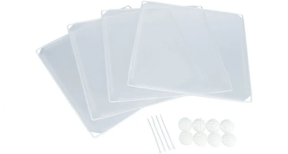 Rozšiřovací plastové díly 35 x 35 cm k interiérovému výběhu 62460, 4 ks, bílá Finální Výprodej