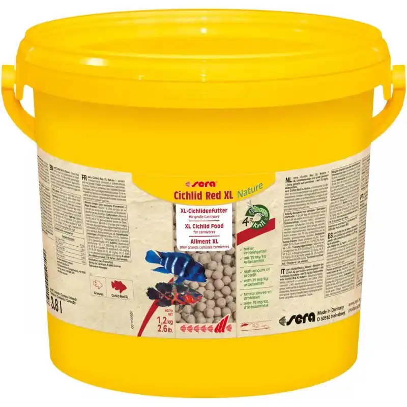 Výhodná Nabídka Sera Cichlid Red XL Nature 10 L