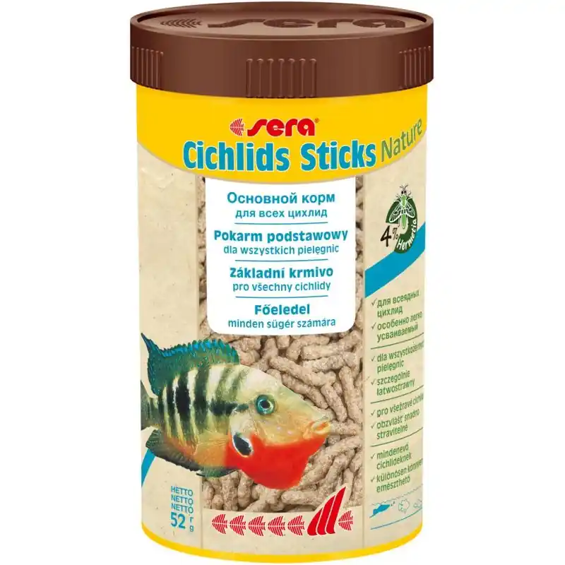 Sera Cichlid Sticks Nature 250 Ml Akční Nabídka