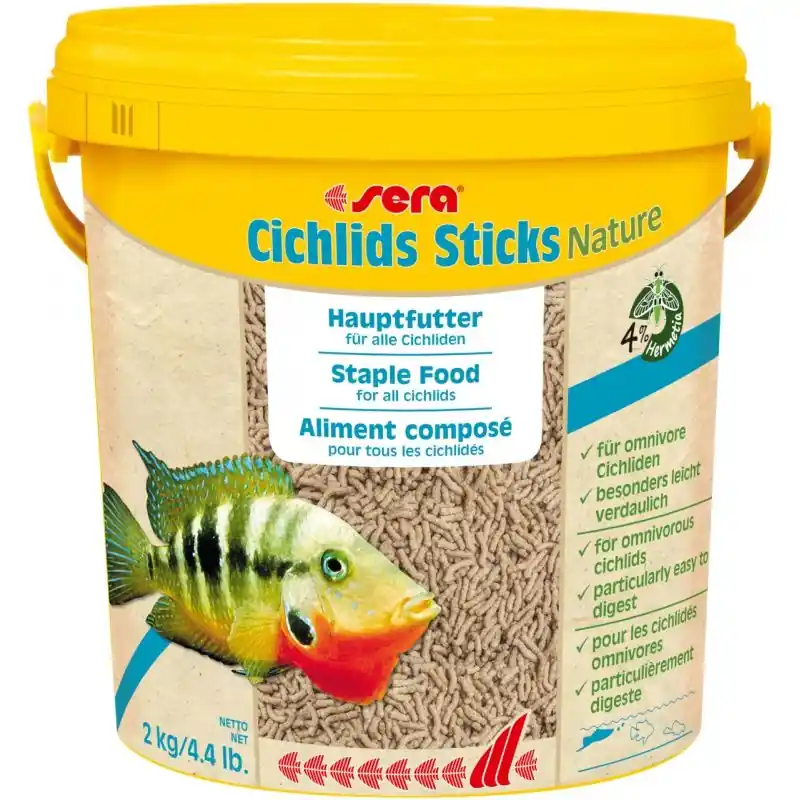 Sera Cichlids Sticks Nature 10 L Akční Cena
