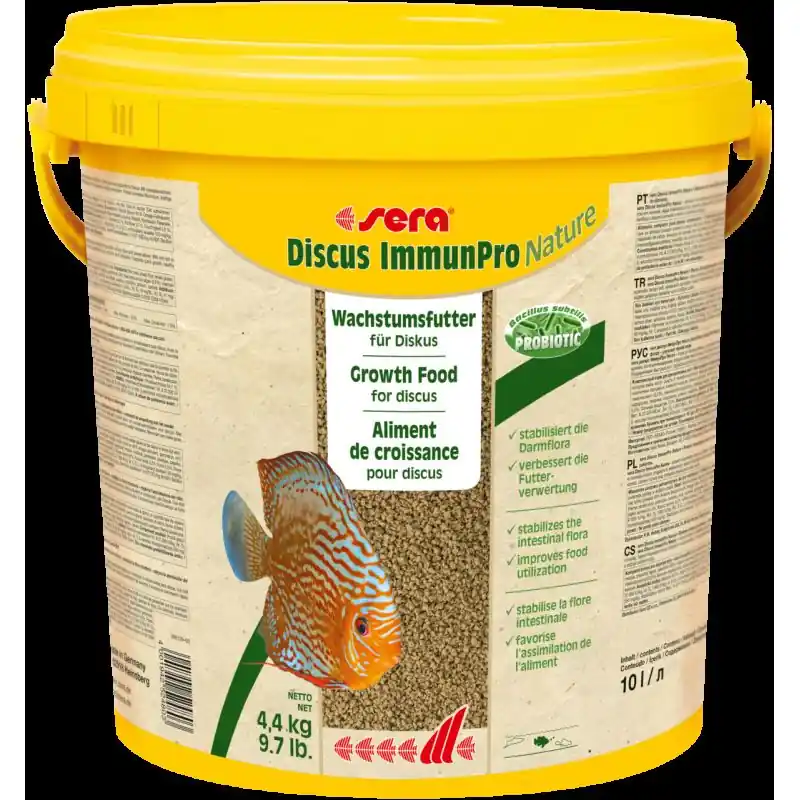 Odeslání Ihned Sera Discus ImmunPro Nature 10 L (52480)