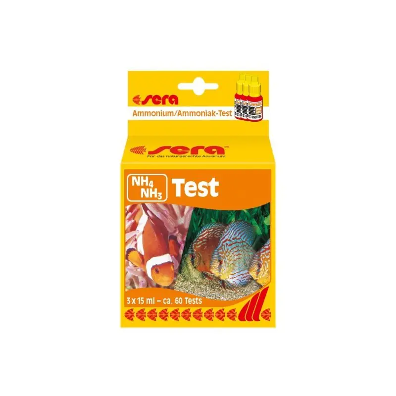 Sera NH3/NH4 Test (Amonium/Amoniak) Expresní Doručení