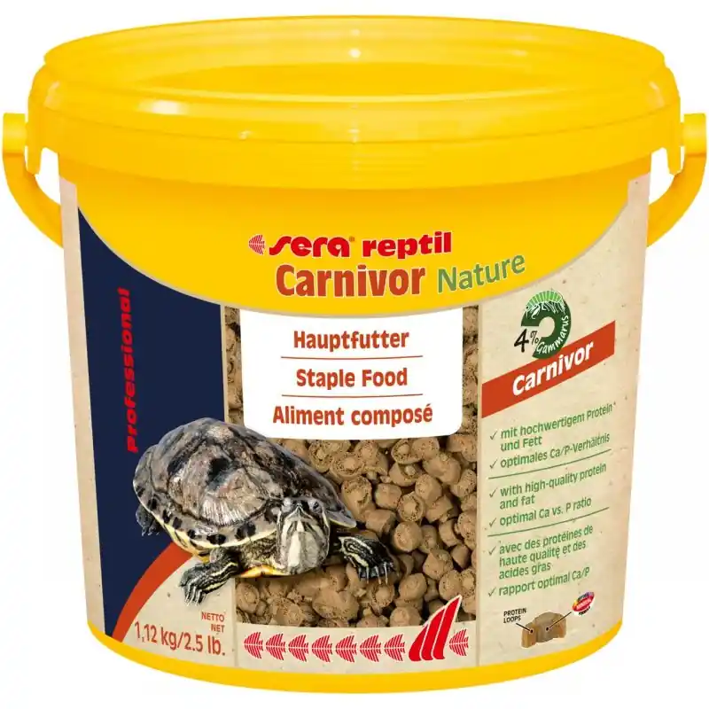 Levný Sera Reptil Carnivor Nature 3800 Ml