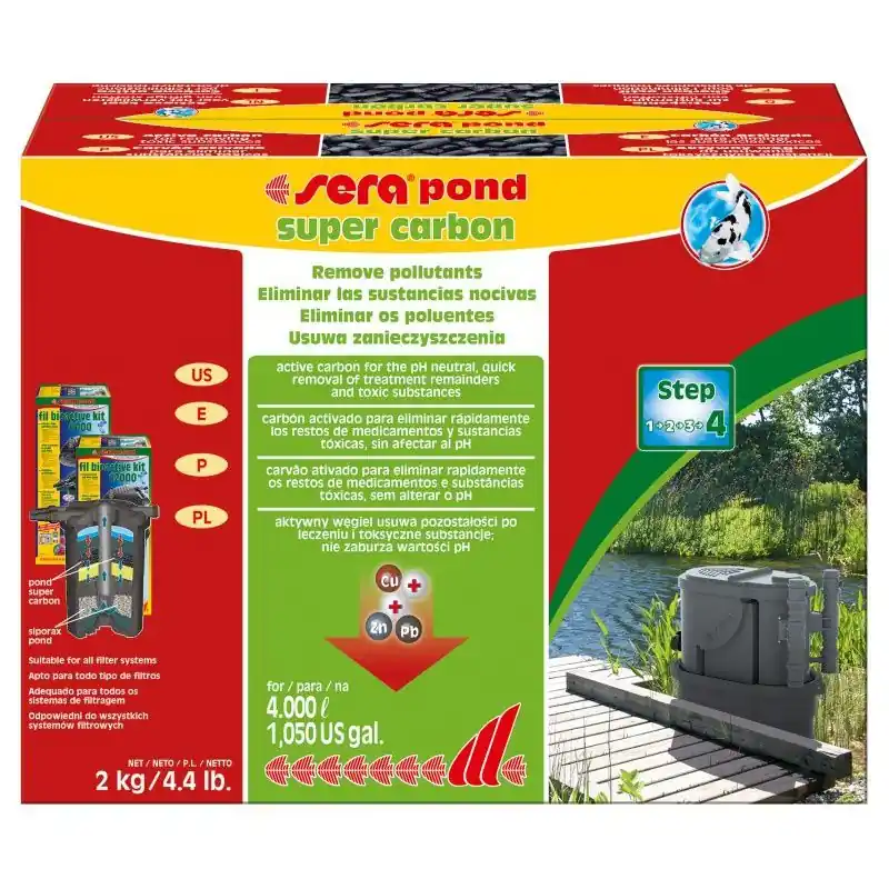 Sleva Sera Super Aktivní Uhlí 2 Kg