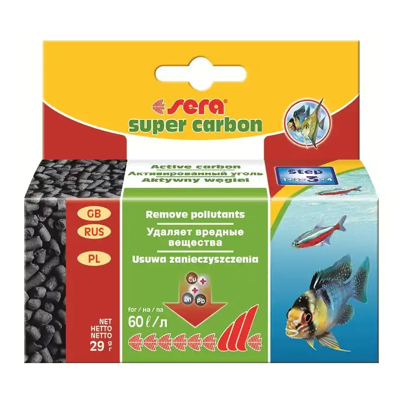 Sera Super Carbon 29 G Tovární Cena