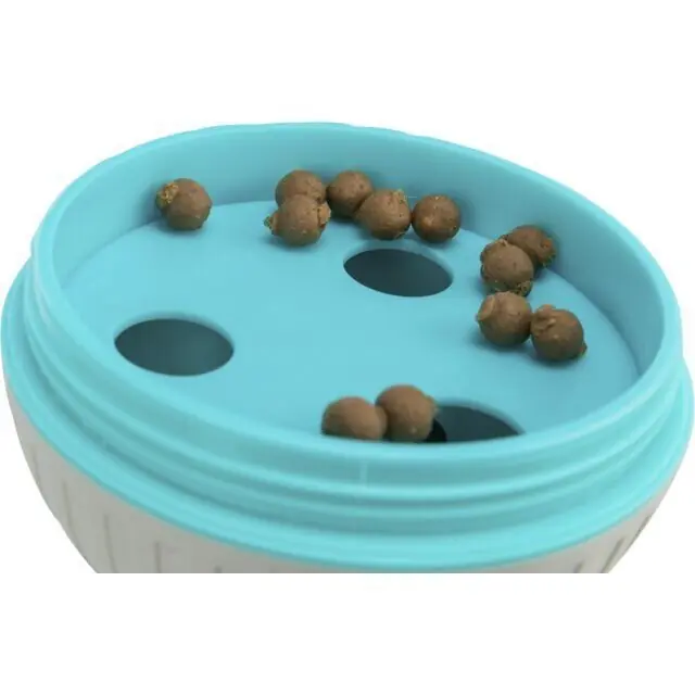 Snack Ball, míček na pamlsky, plast, šedá 11 cm Pouze Dnes