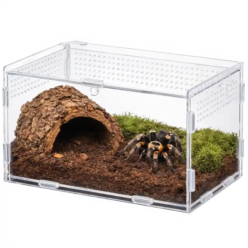 Terarium Terrario akrylové MicroAir Hab 20 x 12 x 12 Levný