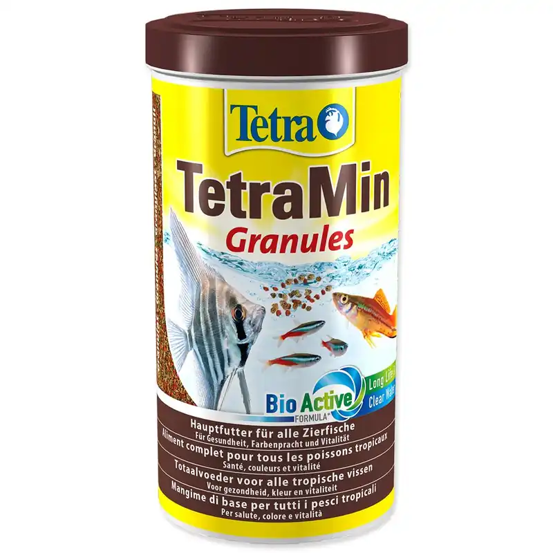 Vysoce Kvalitní Tetra Min Granules 1 litr