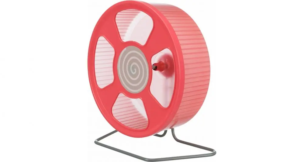 Rychlé Dodání Tréninkové kolo pro myši malé, plastové 20 cm, kov.stojan