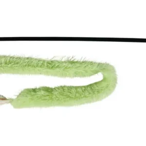 Udička s plyšovým ocasem a peřím 48 cm Jen Po Omezenou Doba