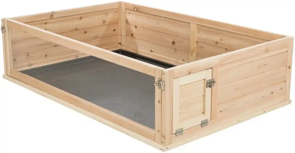 Nová Kolekce Výběh pro morčata do vnitřních prostor, 100 × 30 × 60 cm, dřevo/plast