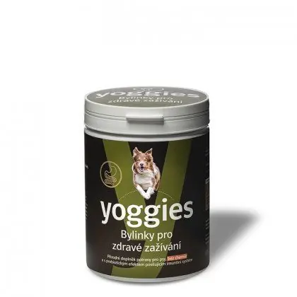 Časově Omezené Yoggies® - Bylinky pro psy pro zdravé zažívání 600g