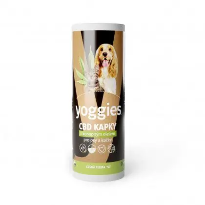 Jen Po Omezenou Doba Yoggies® CBD olej 3,2 % pro psy a kočky, 10 ml