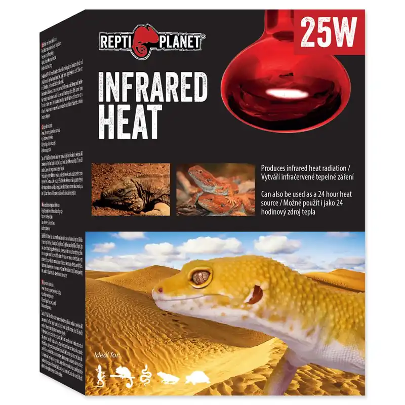 Žárovka REPTI PLANET Infrared HEAT (25W) Nejprodávanější