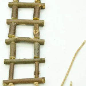Nejprodávanější Žebřík dřevěný přírodní slabší 40 cm