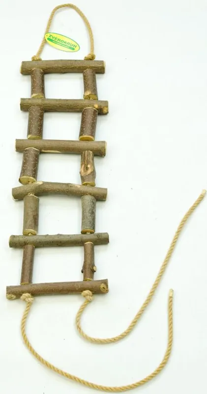 Nejprodávanější Žebřík dřevěný přírodní slabší 40 cm