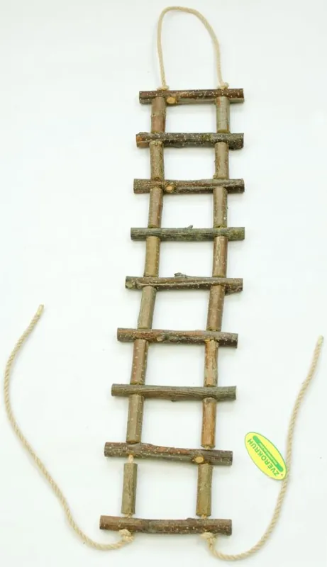 Víkendová Akce Žebřík dřevěný přírodní slabší 60 cm