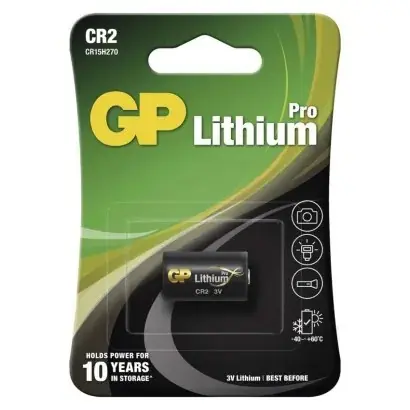 Aktuální Baterie GP CR2 Lithium Pro 1 KS