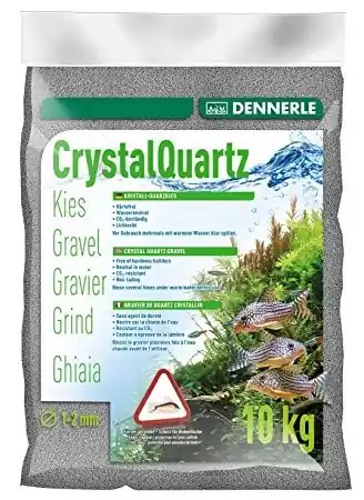 DENNERLE Crystal-Quartz, šedý písek 10kg Časově Omezené