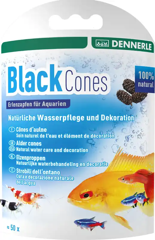 Pouze Dnes DENNERLE Black Cones 50ks 40 g
