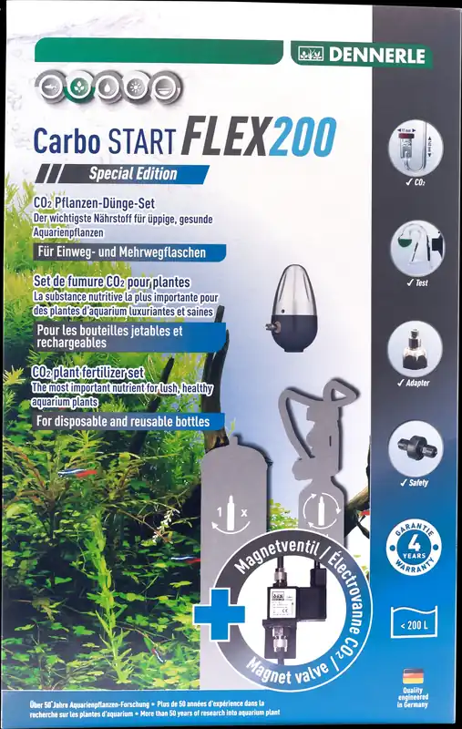 Speciální Cena DENNERLE co2 set bez lahve Carbo START FLEX200 special edition