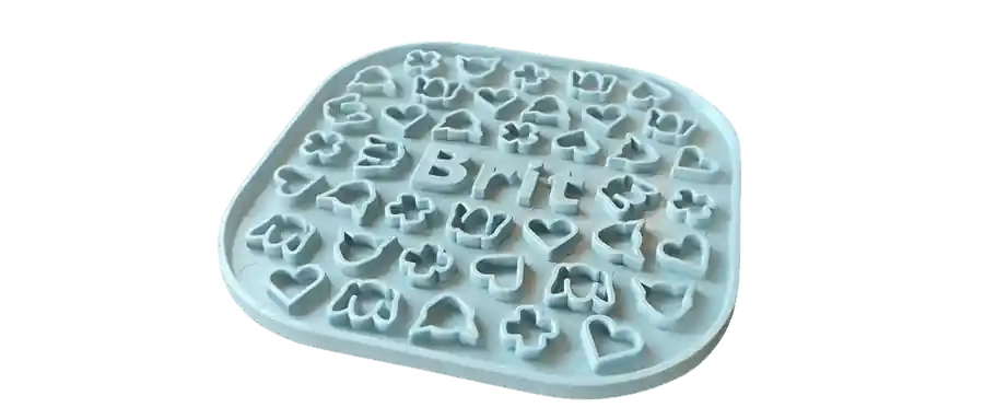 Originální Brit Lick Mat - Modrá