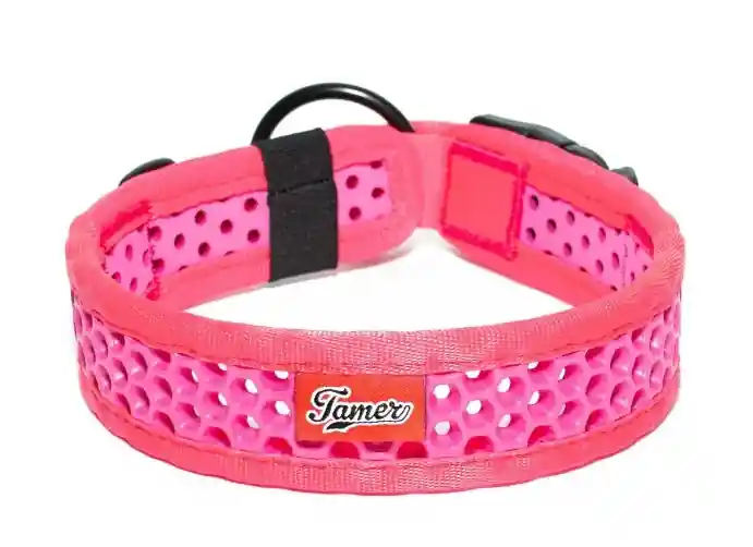 Tamer obojek Softy růžový - šířka 3,8 cm, obvod krku 45-51 cm Nízká Cena