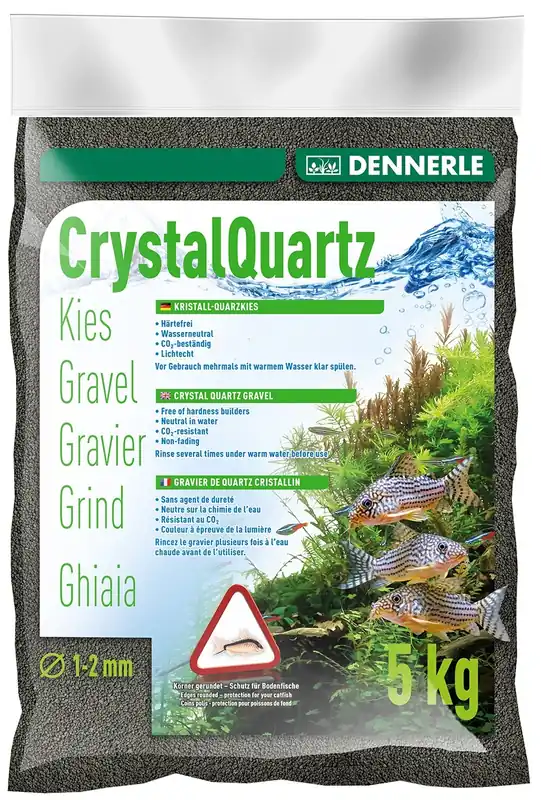 Cenová Bomba DENNERLE Crystal-Quartz, černý písek 5kg