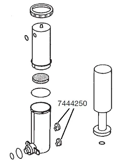 EHEIM Náhradní díl Sada pro uchycení pro filtr filtr 2227, 2229, 2327, 2329 (7444250) Cenová Bomba
