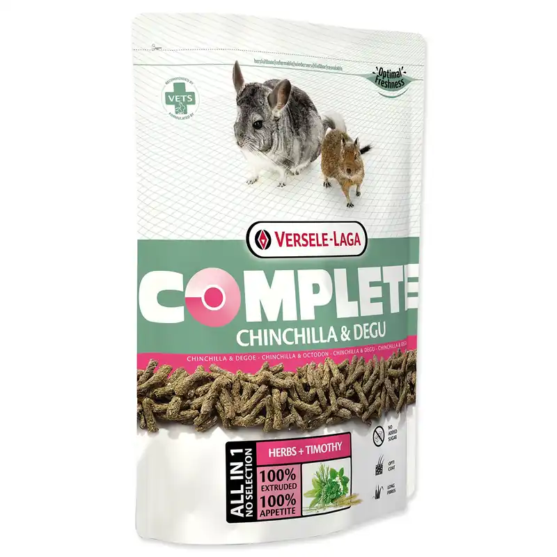 Versela Laga Krmivo Complete činčila a osmák 500 g / exp. 24.1.26 Novinka