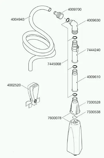 EHEIM Náhradní díl Adapter pro odkalovací sadu 4002510 (7330528) Pouze Dnes