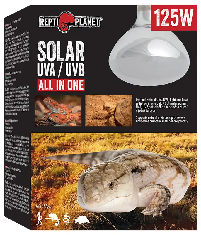 Žárovka REPTI PLANET Solar UVA & UVB 125 W Poslední Šance
