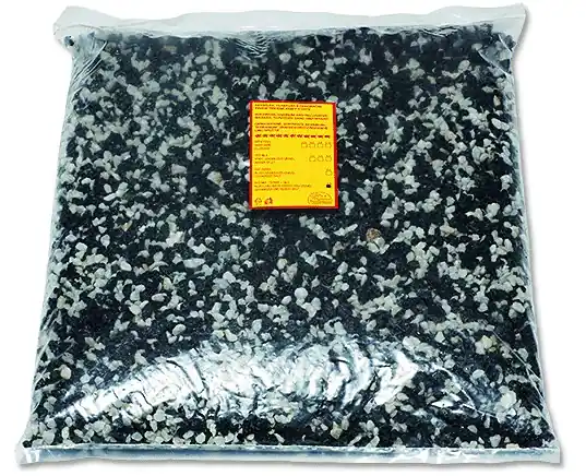 Drť černo-bílá 5-7 mm 10kg Sezónní Sleva