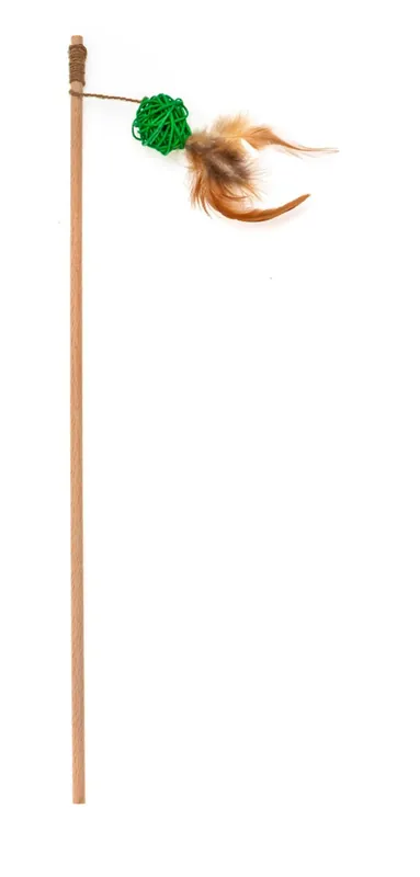 Ecomfy Hračka Gaia Rybí prut 50 cm - oranžová, žlutá Sleva